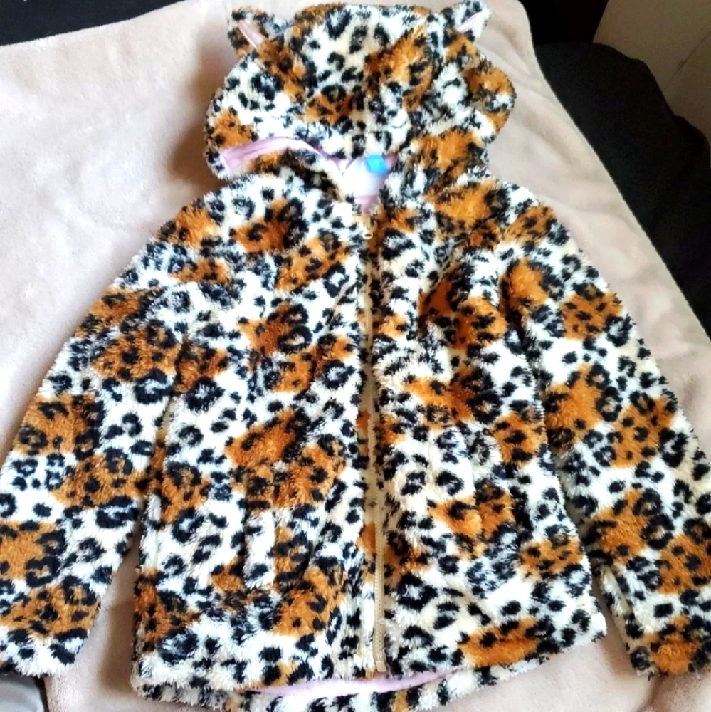 Cheetah print 4t light jacket